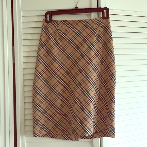 Arden B Dresses & Skirts - OFFER ME! “Burberry” Plaid High Waisted Skirt